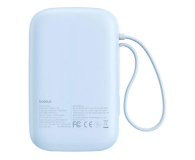 Baseus QPow2 PowerBank 10000mAh 30W Blue - 1348188 - zdjęcie 2
